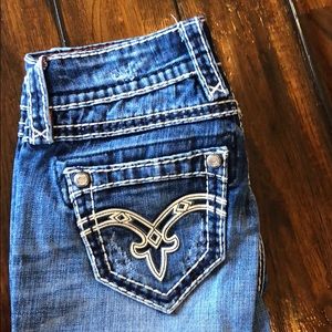 Rock Revival 25 Denisa Straight Leg Jeans CUTE